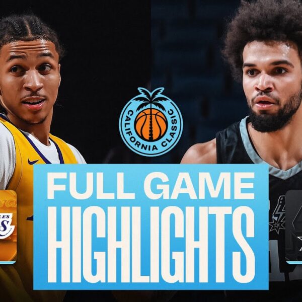 LAKERS vs SPURS CALIFORNIA CLASSIC FULL GAME HIGHLIGHTS July 6, 2026