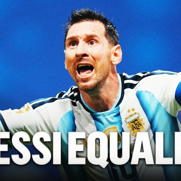 Lionel Messi Equalizes for Argentina with Superb Finish vs Egypt 2026 FIFA World Cup