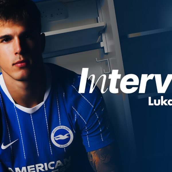 Luka Vuskovic on joining Brighton Interview