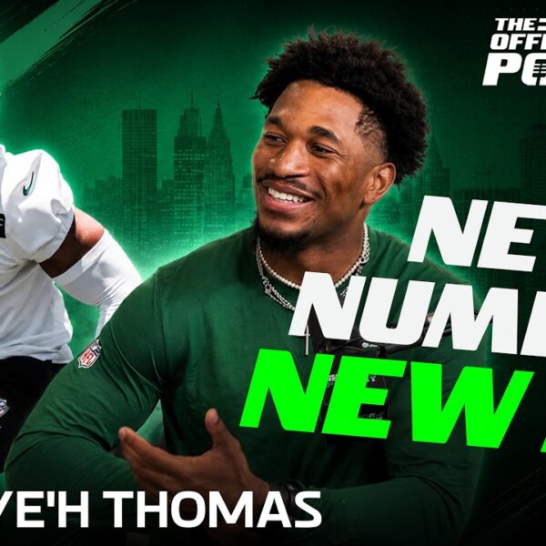 Major Strides for Azareye’h Thomas in Year 2 Official Jets Podcast