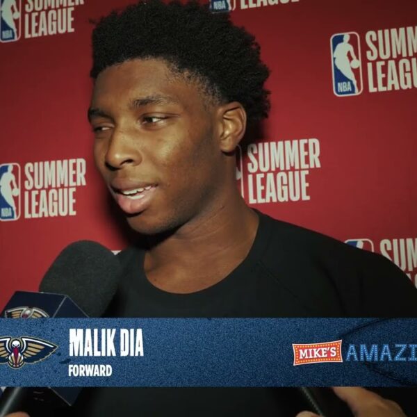 Malik Dia Postgame Interview 2026 NBA Summer League July 12, 2026