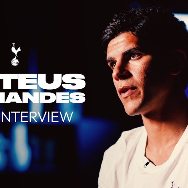 Mateus Fernandes’ first interview as a Spurs player