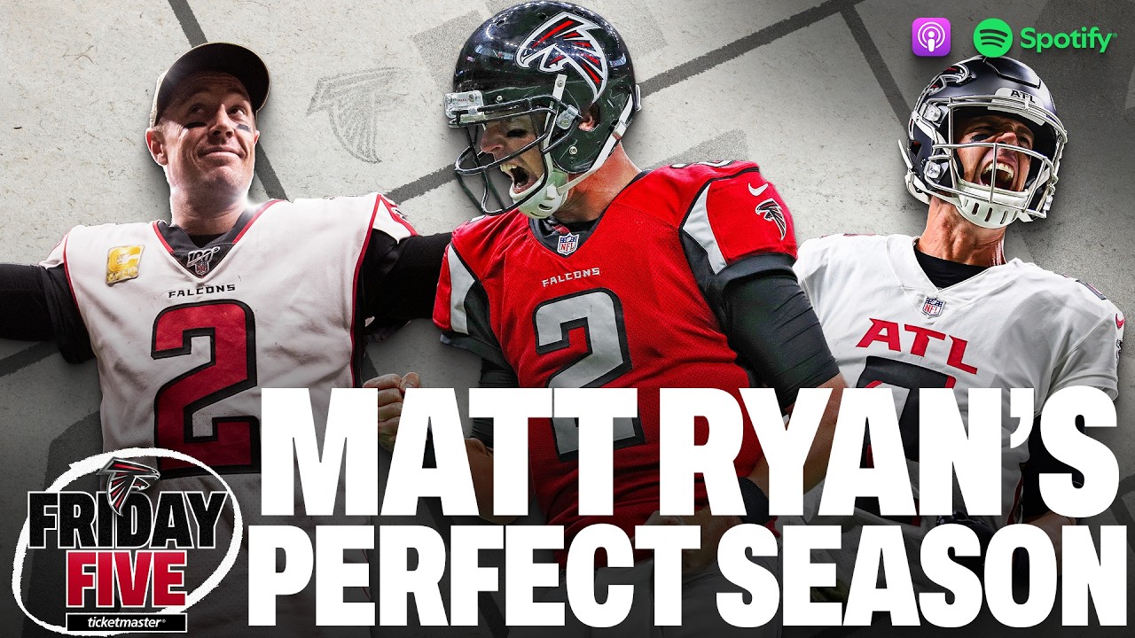 Matt Ryan’s perfect season!! The best games from his illustrious career Friday Five Podcast