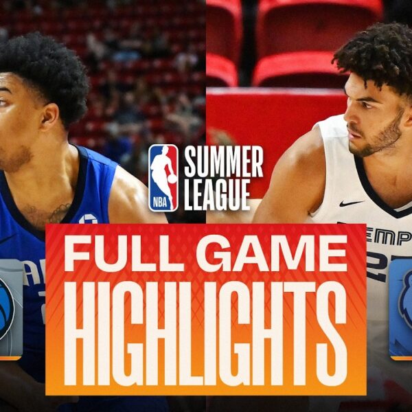 MAVERICKS vs GRIZZLIES LAS VEGAS SUMMER LEAGUE FULL GAME HIGHLIGHTS July 13, 2026