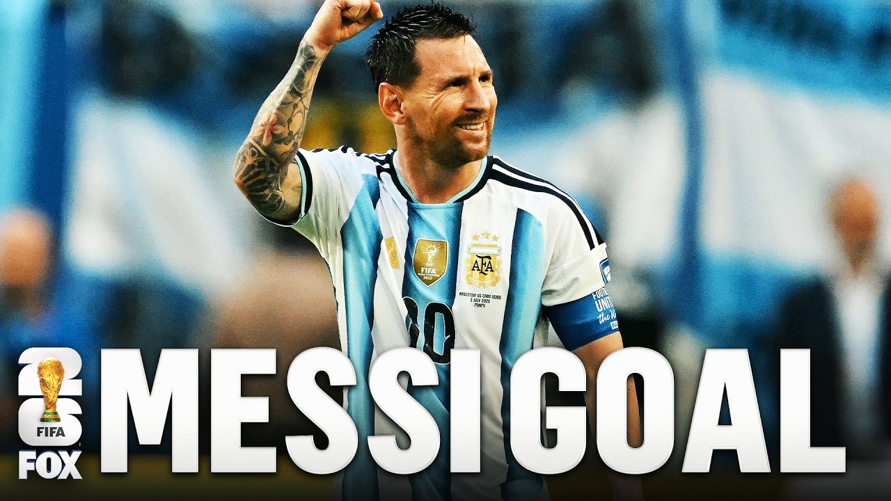 MESSI MAGIC Lionel Messi Scores His 20th FIFA World Cup Goal For Argentina