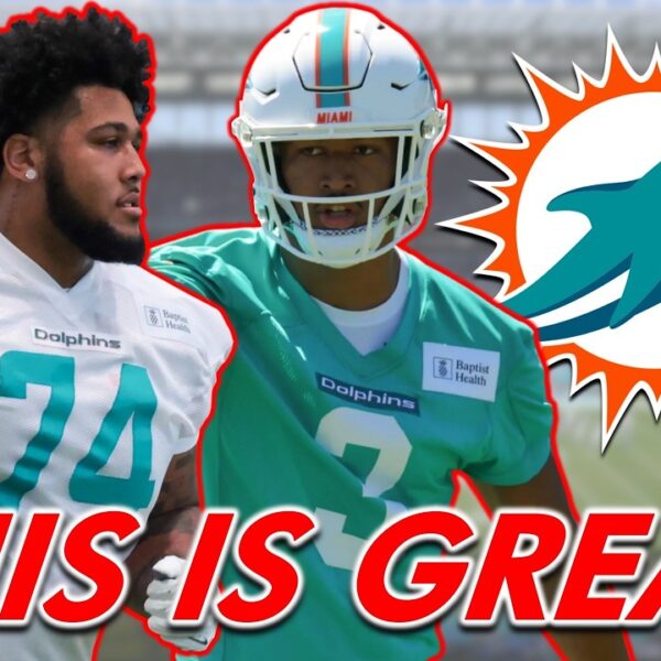 Miami Dolphins Fans Get EVEN MORE EXCITEMENT On The Two 2026 1st Round Picks!