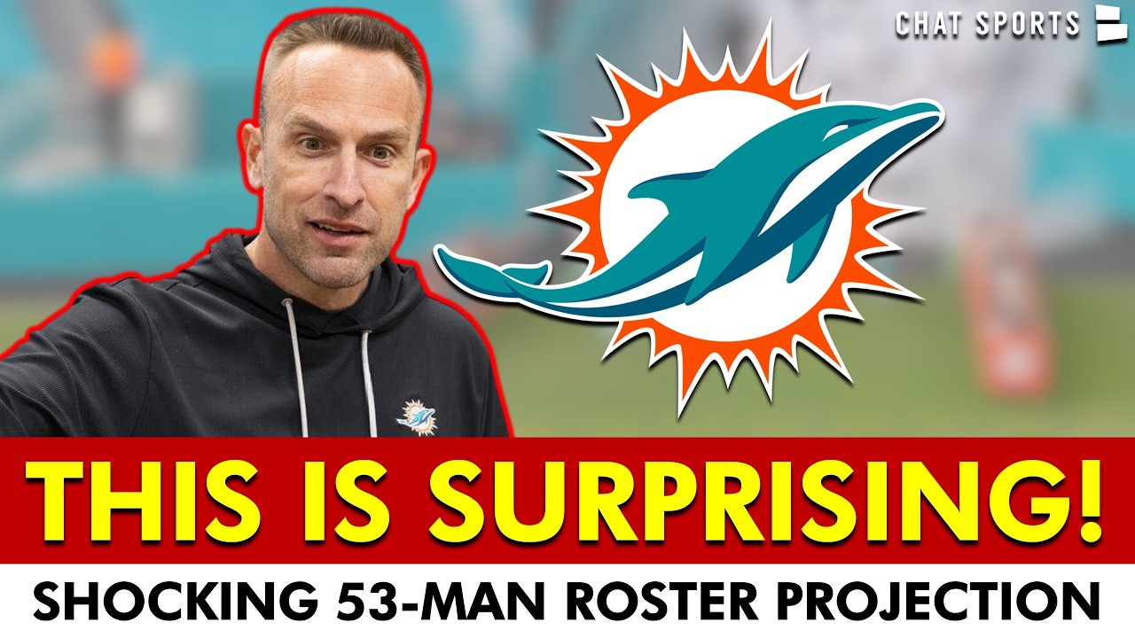 Miami Dolphins Insider Makes SURPRISING Dolphins 53-Man Roster Projection