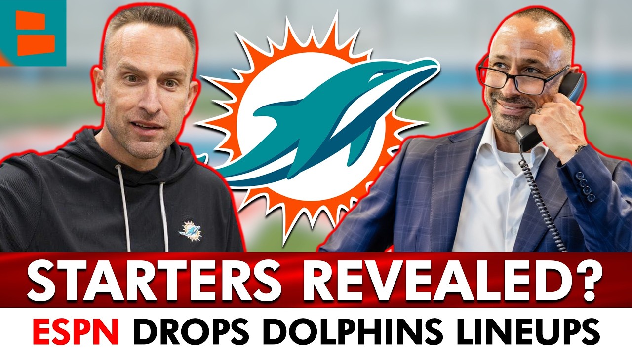 Miami Dolphins Starting Lineup Revealed By ESPN Before NFL Training Camp