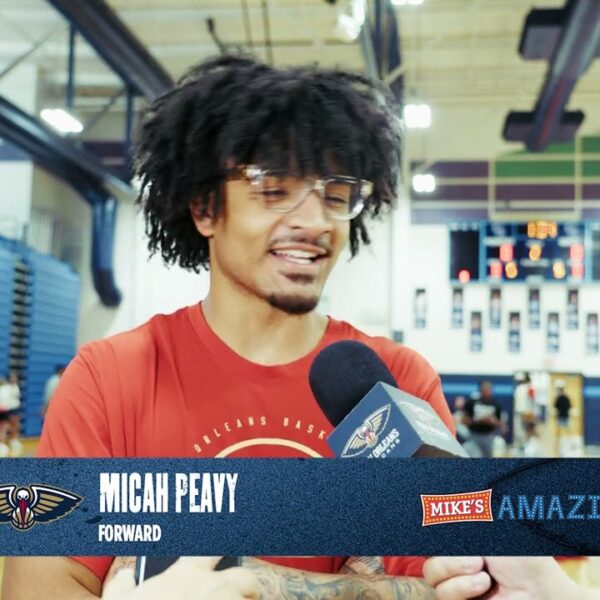 Micah Peavy on playmaking, offseason work 2026 NBA Summer League