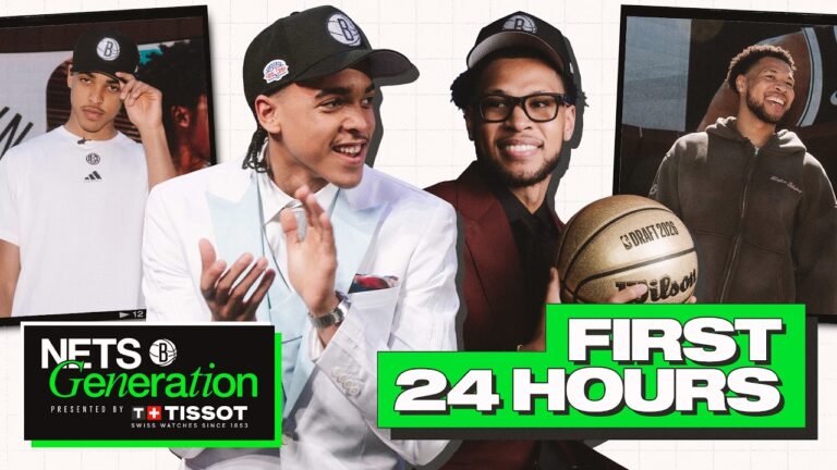 Mikel Brown Jr. and Joshua Jeffersons First 24 Hours with the Brooklyn Nets Nets Generation