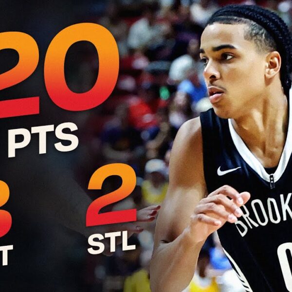 Mikel Brown Jr Went Off With 20 PTS In His Vegas Summer League Debut