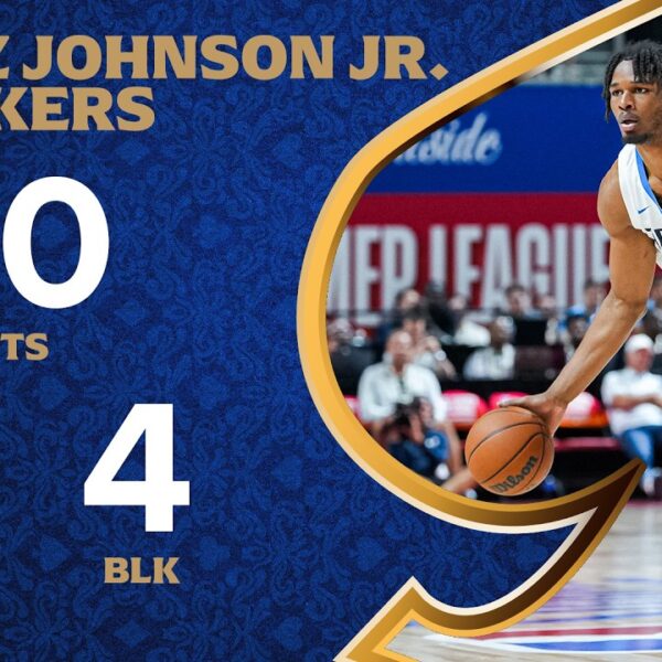 Morez Johnson Jr. (10 PTS 4 BLK) Highlights vs. Los Angeles Lakers Summer League July11, 2026