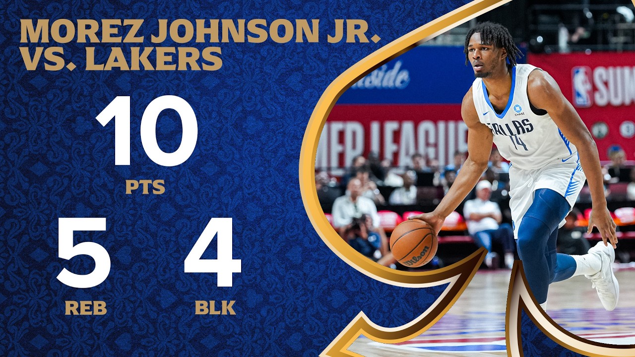Morez Johnson Jr. (10 PTS 4 BLK) Highlights vs. Los Angeles Lakers Summer League July11, 2026