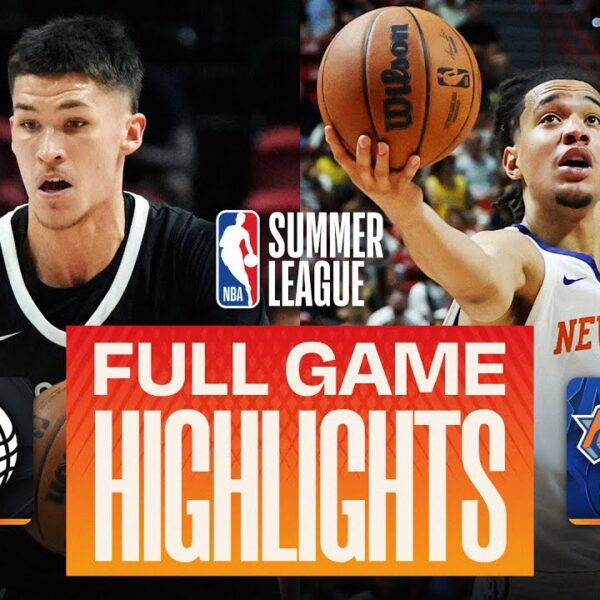 NETS vs KNICKS LAS VEGAS SUMMER LEAGUE FULL GAME HIGHLIGHTS July 10, 2026