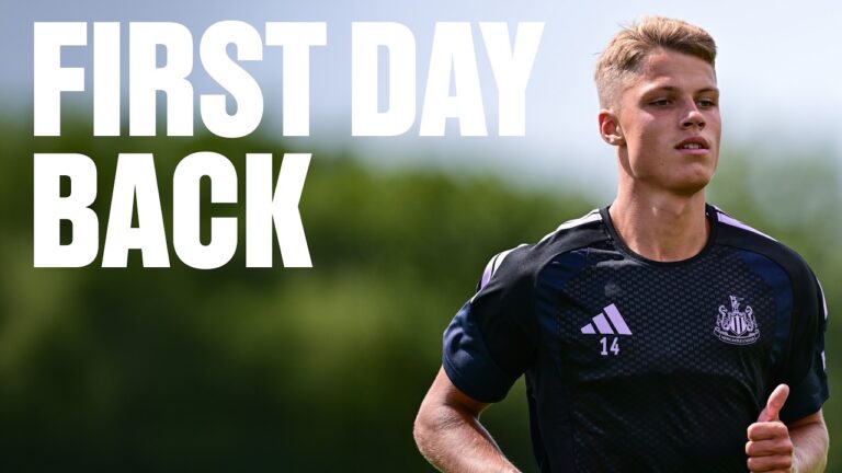 Newcastle United Players Return For Pre-Season Behind-The-Scenes