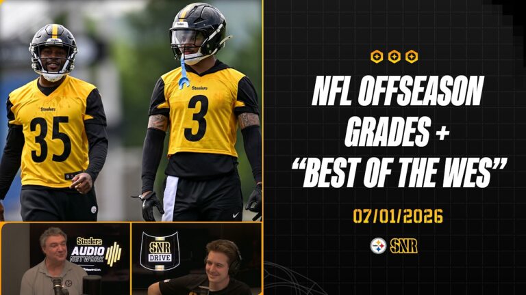 NFL Offseason Grades Best Of The Wes SNR Drive (Jul.1) Pittsburgh Steelers
