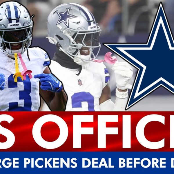 OFFICIAL: Cowboys & George Pickens Dont Reach Contract Extension, Hell Play On Franchise Tag