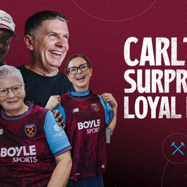 OH MY GOD! Carlton Cole Surprises West Ham Fans With Exclusive New Kit!