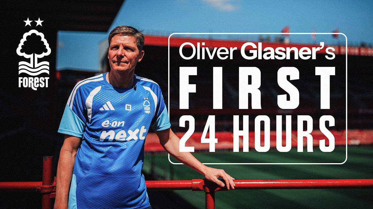 Oliver Glasner’s First 24 Hours as Forest Head Coach! First Session, Rondos & City Ground Tour