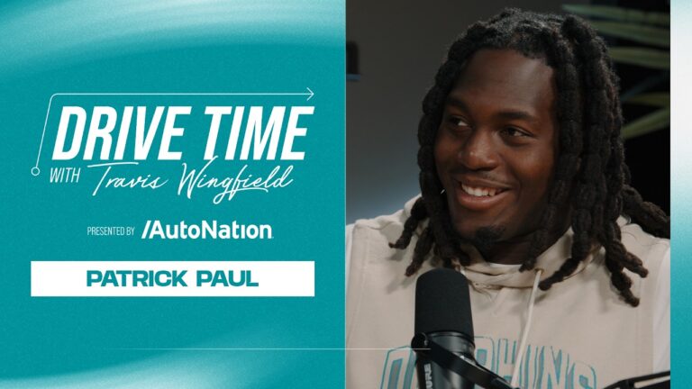 Patrick Paul joins Drive Time Podcast Miami Dolphins