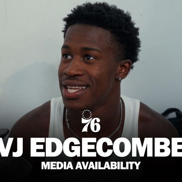 Philadelphia 76ers Media Availability VJ Edgecombe 07.13.26
