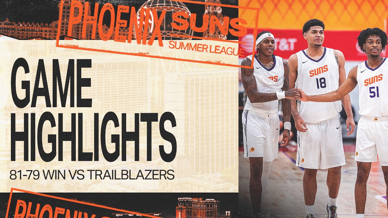 Phoenix Suns win first Summer League game vs Portland Trailblazers