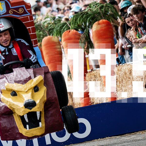 Premier League Player Takes On redbull Soapbox Race! Ft. James Chester