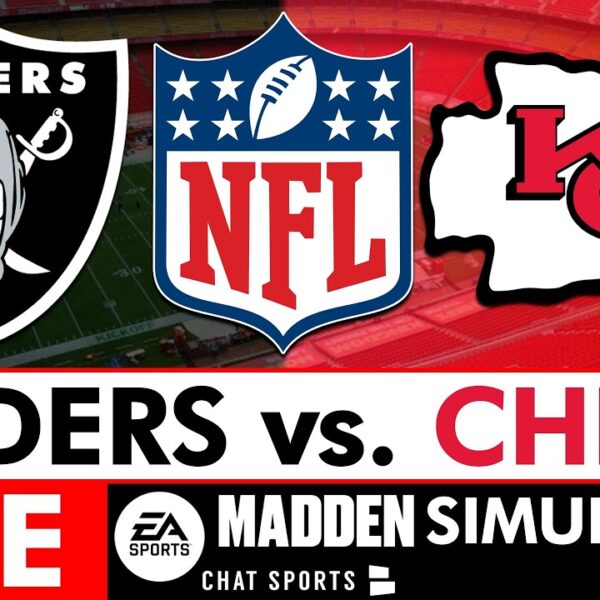 Raiders vs. Chiefs LIVE NFL Madden Simulation Week 18 Raiders Report Season AFC West Championship