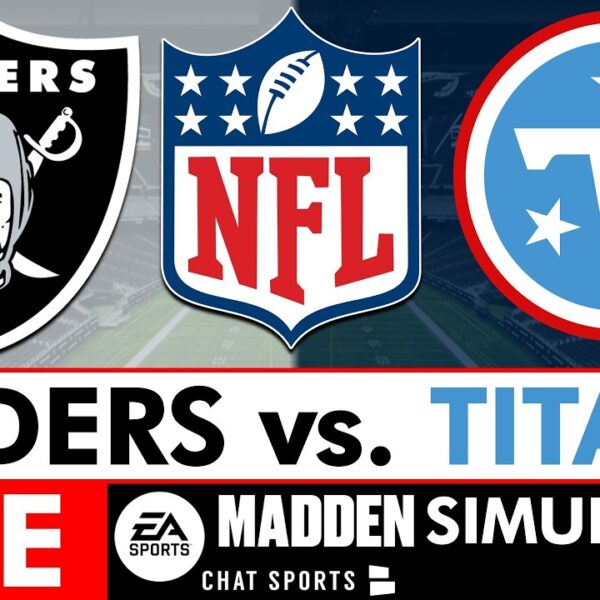 Raiders vs. Titans LIVE NFL Madden Simulation Week 16 Raiders Report Season