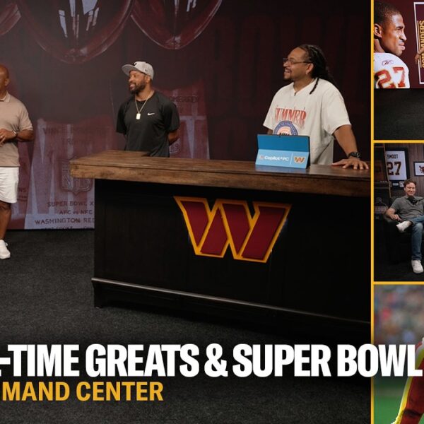 Riggins Jersey Retirement, Smoot’s Secondary School, Best Memories! Command Center NFL