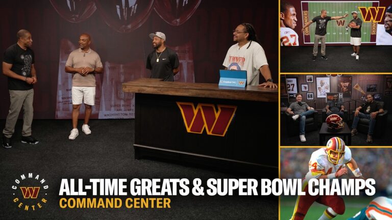 Riggins Jersey Retirement, Smoot’s Secondary School, Best Memories! Command Center NFL
