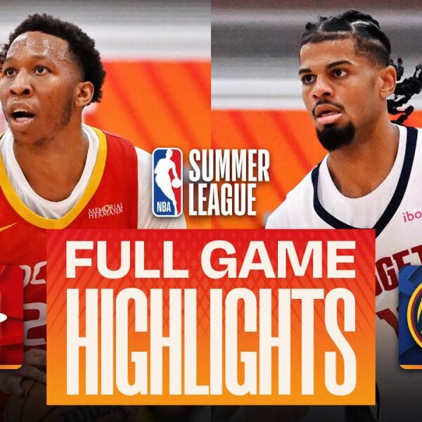 ROCKETS vs NUGGETS LAS VEGAS SUMMER LEAGUE FULL GAME HIGHLIGHTS July 10, 2026