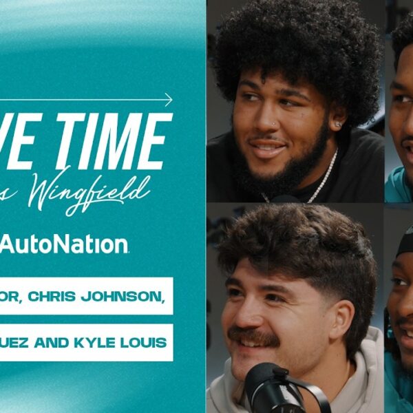 Rookies Kadyn Proctor, Chris Johnson, Jacob Rodriguez and Kyle Louis join the Drive Time Podcast