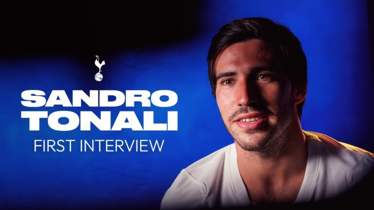 Sandro Tonali’s first interview as a Spurs player