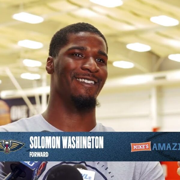 Solomon Washington on playing for hometown team 2026 NBA Summer League