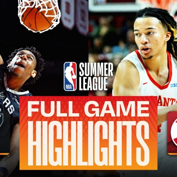 SPURS vs HAWKS LAS VEGAS SUMMER LEAGUE FULL GAME HIGHLIGHTS July 9, 2026