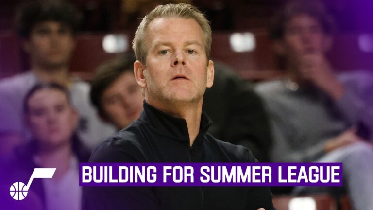 Steve Wojciechowski discusses off-season workouts, building for SLC Summer League