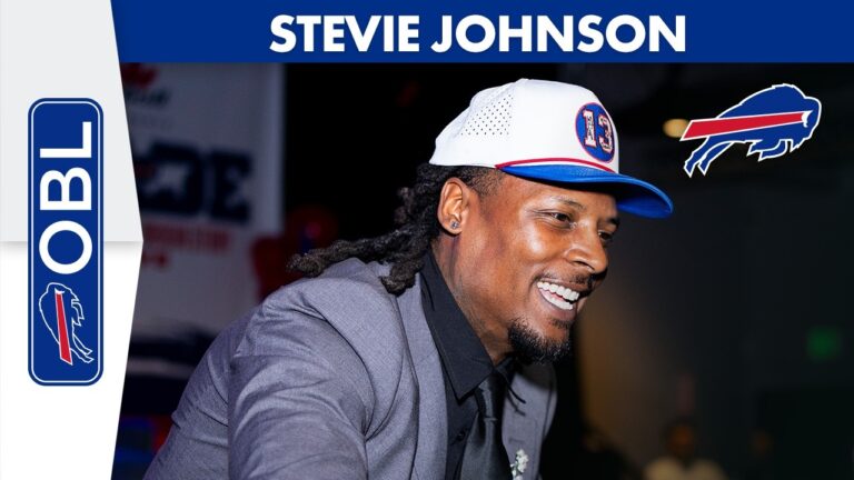 Stevie Johnson On Bills Outlook & Mentoring Keon Coleman One Bills Live Buffalo Bills