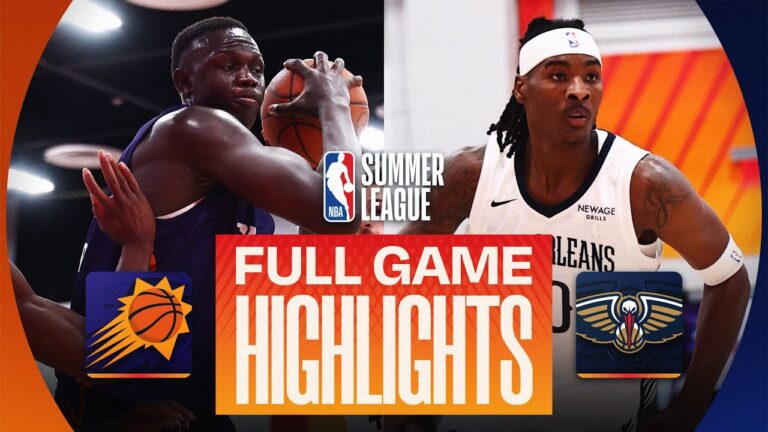 SUNS vs PELICANS LAS VEGAS SUMMER LEAGUE FULL GAME HIGHLIGHTS July 12, 2026