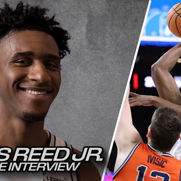 Tarris Reed Jr’s FIRST Interview as a Spur – 2026 Spurs NBA Draft Class
