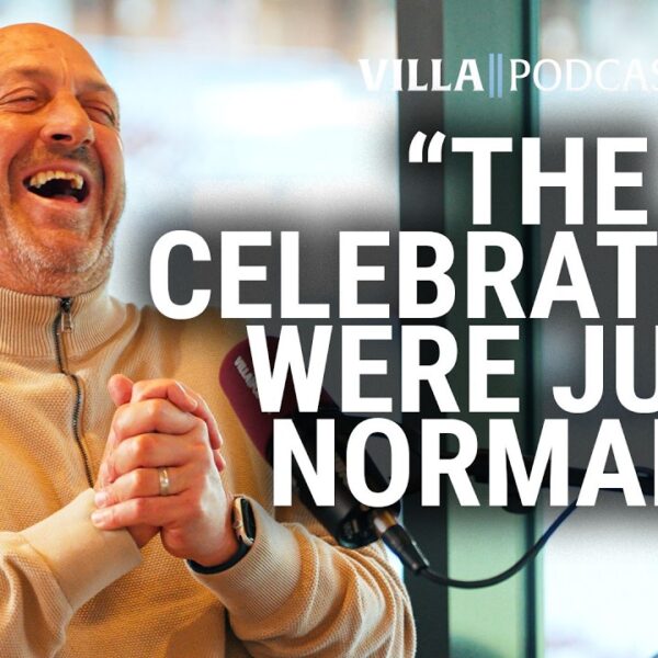 The Celebrations were just normal! Mark Draper Aston Villa Podcast