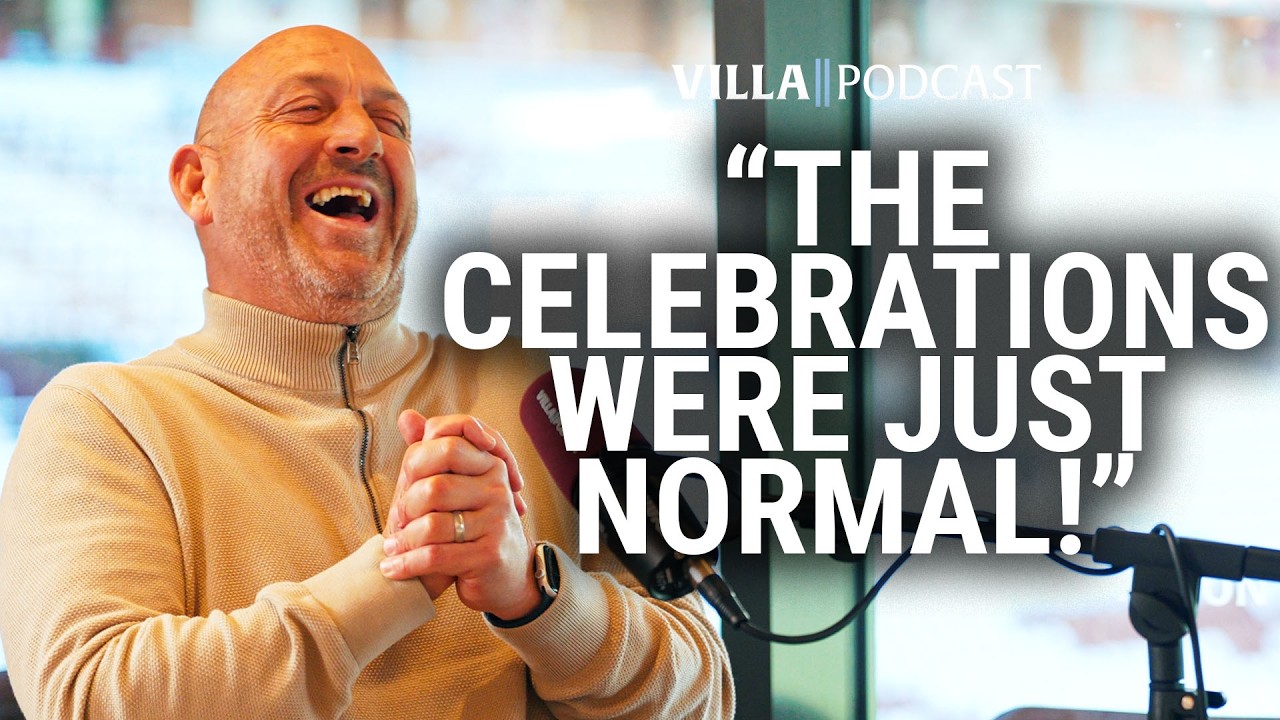 The Celebrations were just normal! Mark Draper Aston Villa Podcast