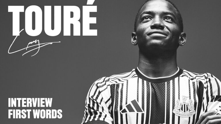The first words from Bazoumana Touré