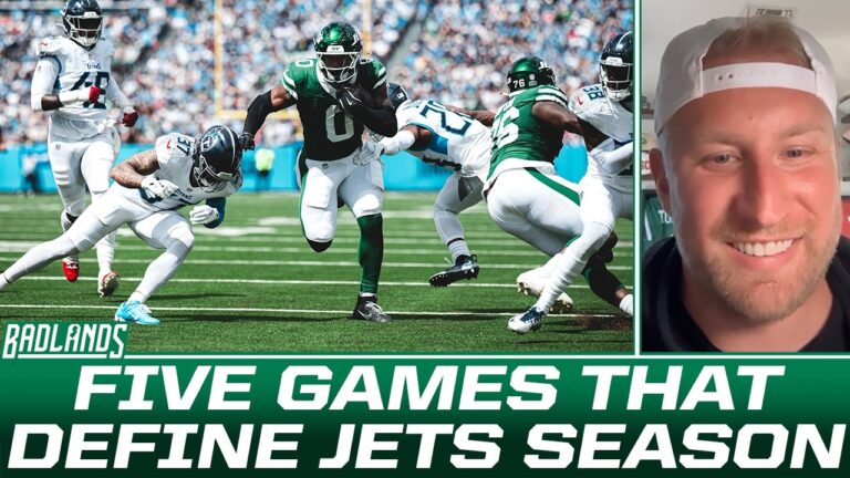 The FIVE GAMES that will define the NEW YORK JETS season! (FULL BADLANDS)