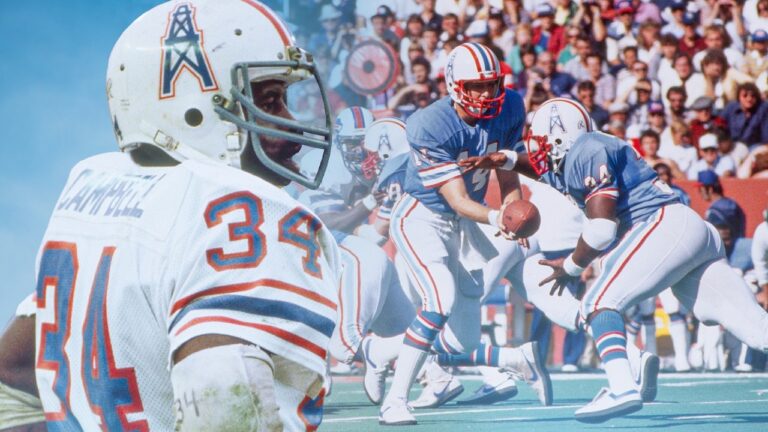 The Most Physical Runner in NFL History Earl Campbell Career Highlights