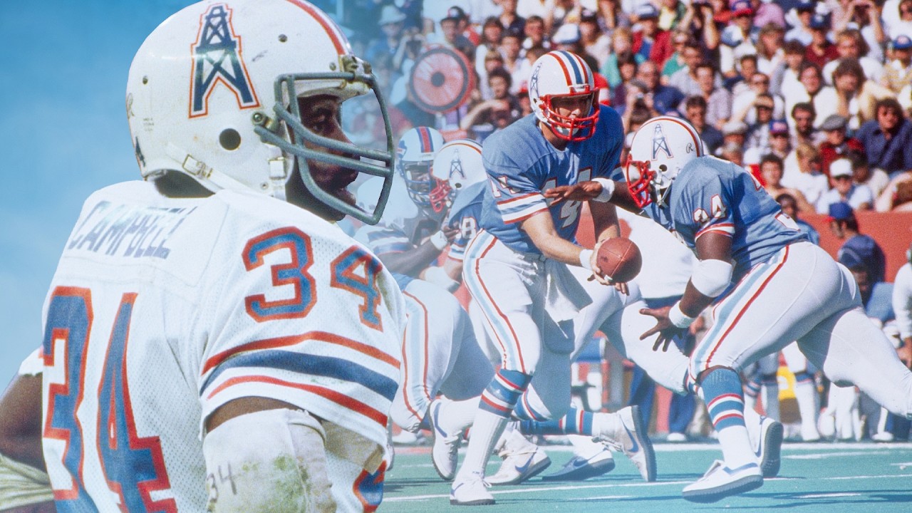 The Most Physical Runner in NFL History Earl Campbell Career Highlights