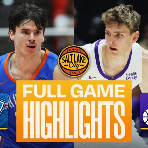 THUNDER vs JAZZ SALT LAKE CITY SUMMER LEAGUE FULL GAME HIGHLIGHTS July 7, 2026