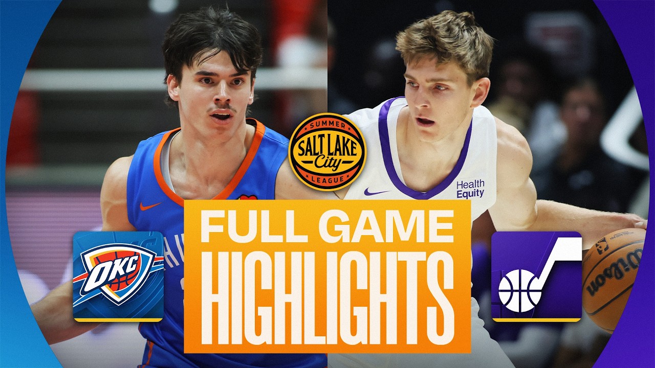 THUNDER vs JAZZ SALT LAKE CITY SUMMER LEAGUE FULL GAME HIGHLIGHTS July 7, 2026