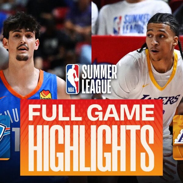 THUNDER vs LAKERS LAS VEGAS SUMMER LEAGUE FULL GAME HIGHLIGHTS July 10, 2026