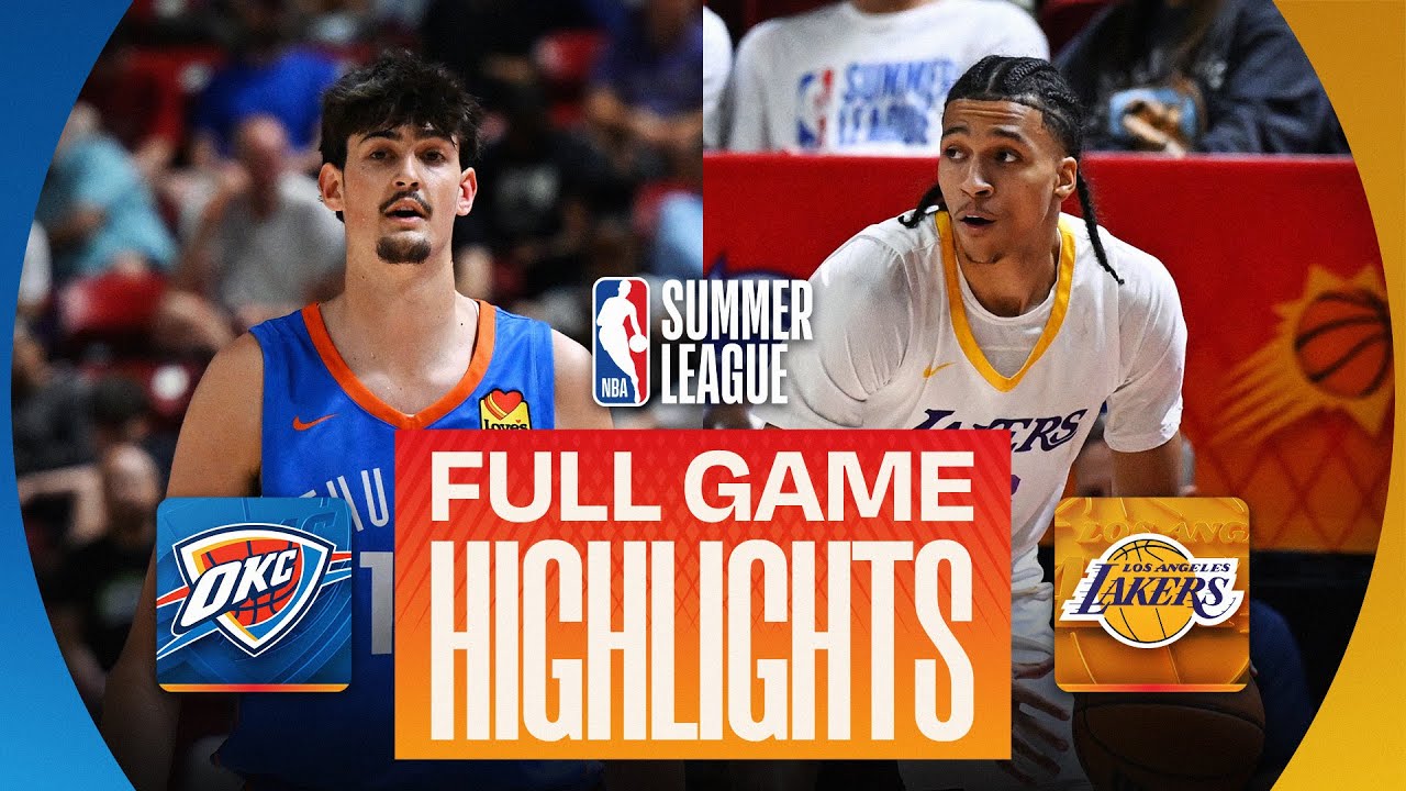 THUNDER vs LAKERS LAS VEGAS SUMMER LEAGUE FULL GAME HIGHLIGHTS July 10, 2026